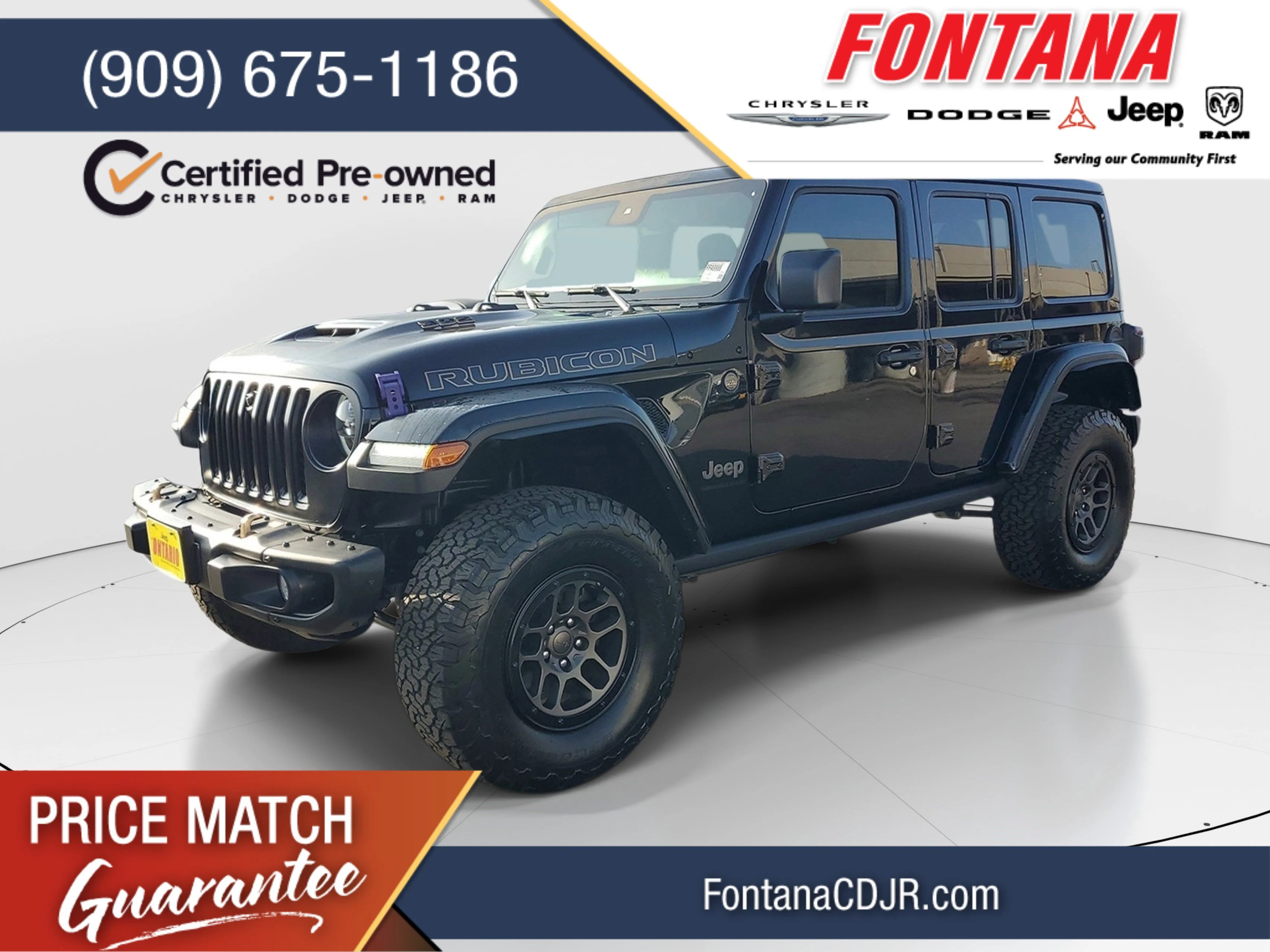 Used 2023 Black Jeep Rubicon 392 image 1