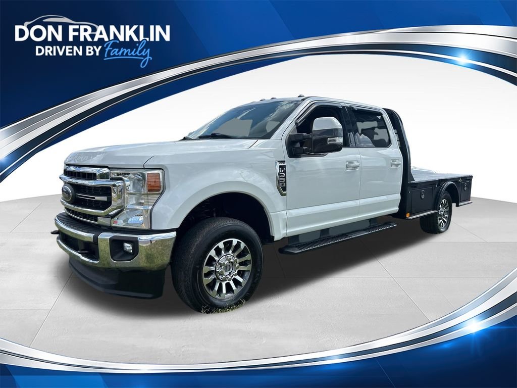 Used 2022 White Ford Lariat image 1