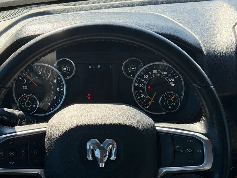Used 2022 Bright White Clea Ram Big Horn image 9