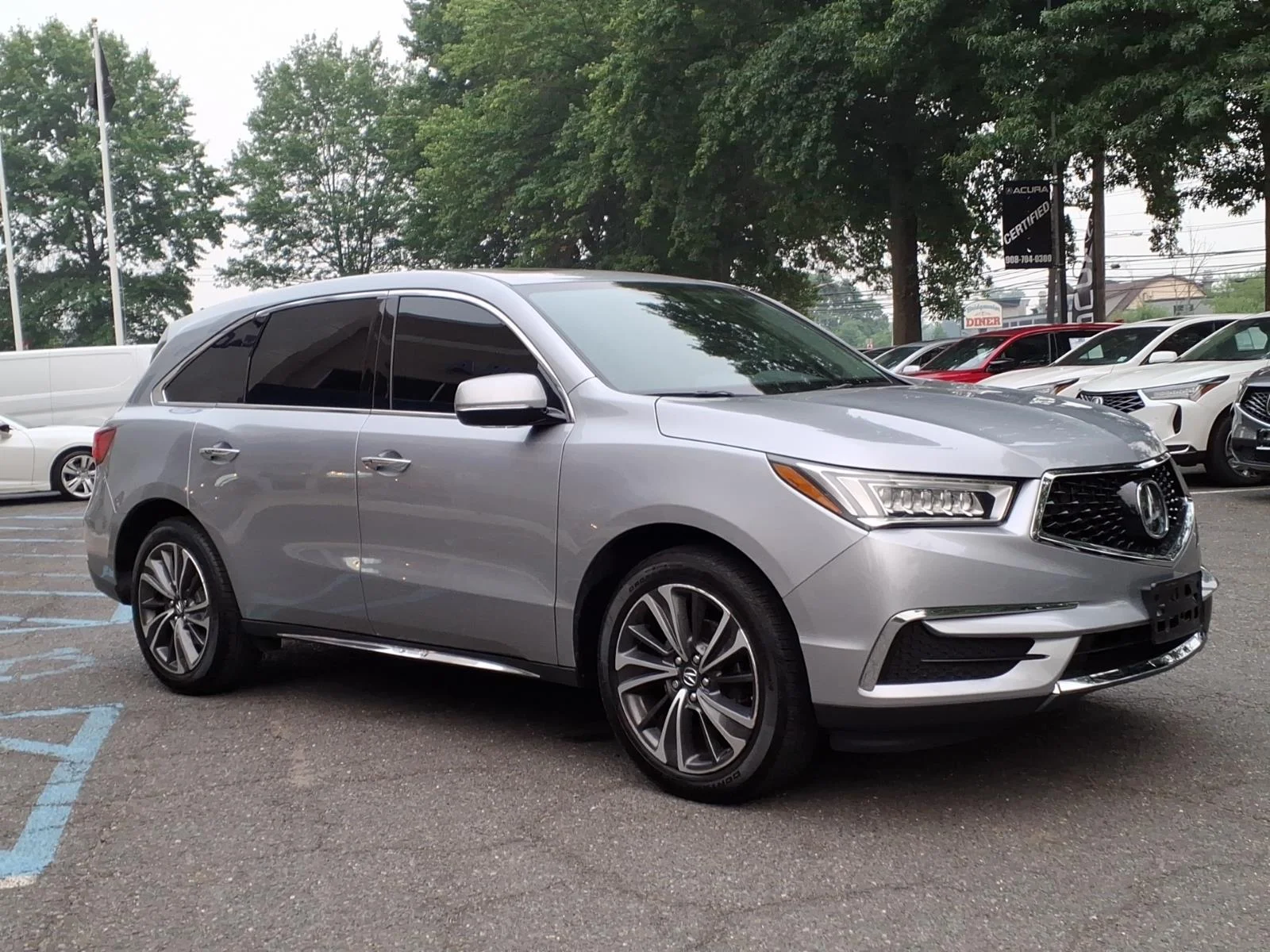 Used 2020 Lunar Silver Metallic Acura SH-AWD with Technology Package image 3