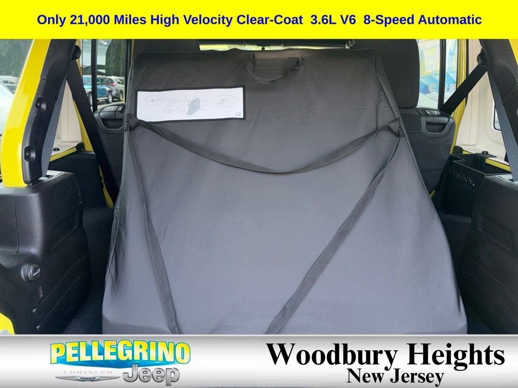 Certified Used 2022 Yellow Jeep Unlimited High Tide image 23