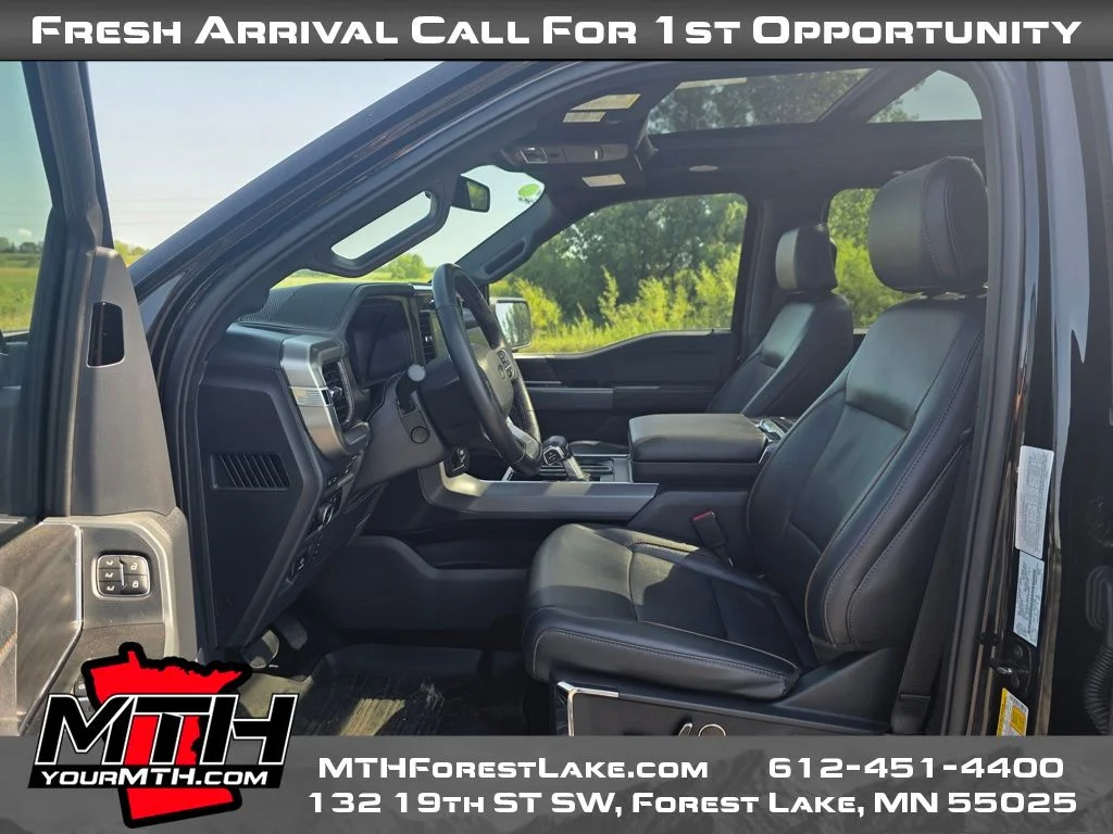 Certified Used 2024 Black Ford Lariat image 9
