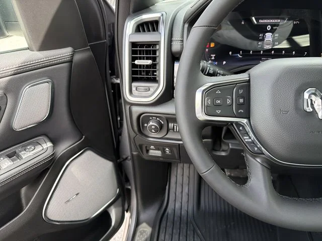 New 2026 Billet Silver Metallic Clear-Coat Exterior Paint RAM Laramie image 23