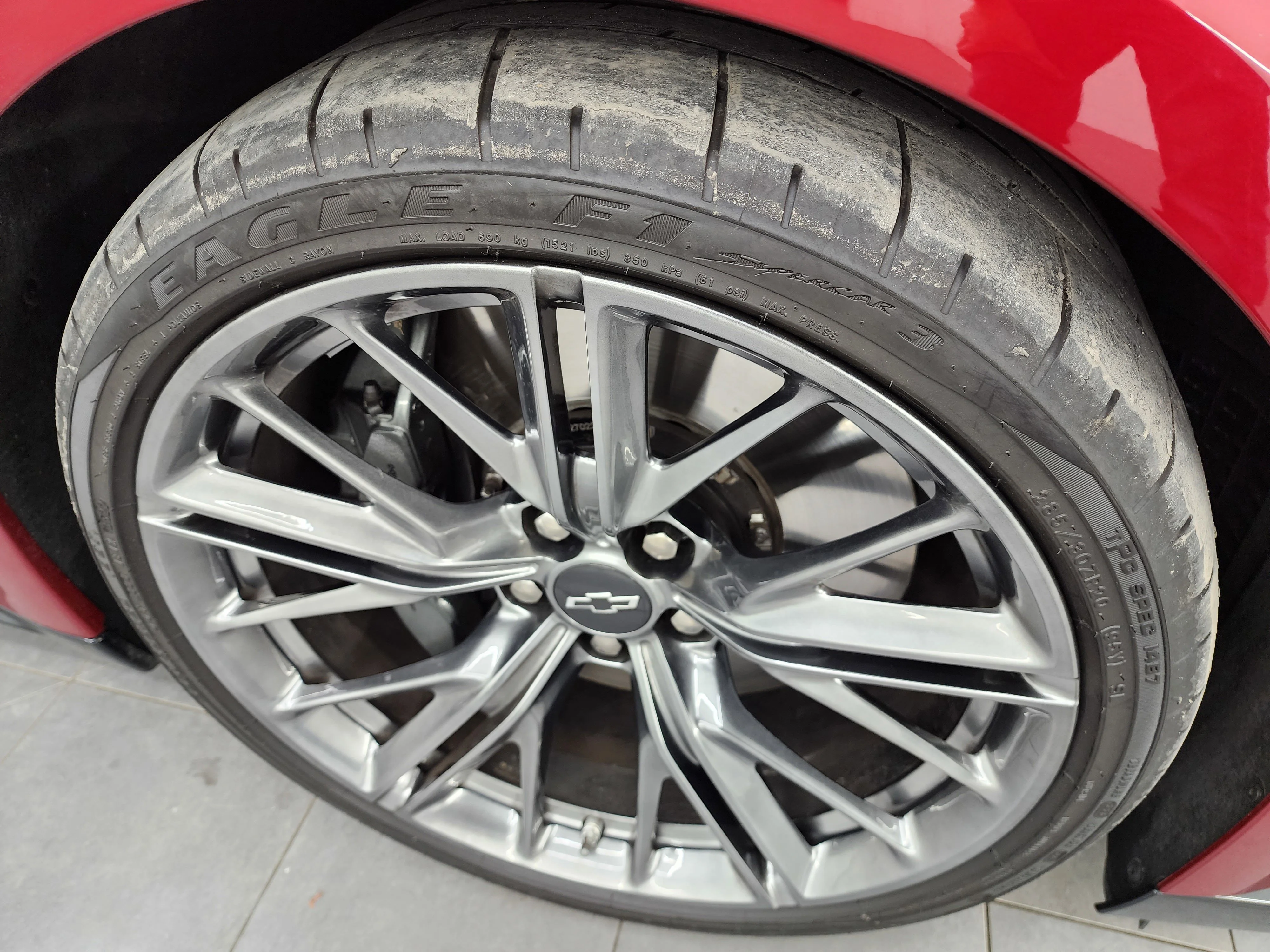 Used 2023 Radiant Red Tintcoat Chevrolet ZL1 image 3