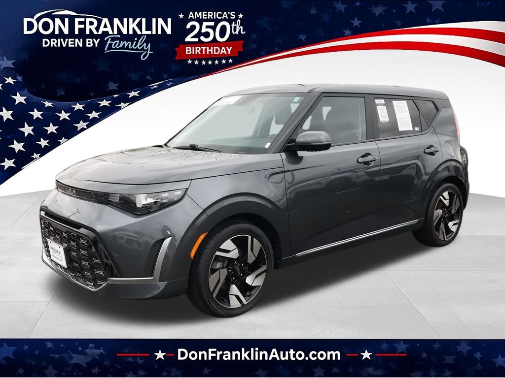 Used 2023 Gray Kia GT-Line image 1