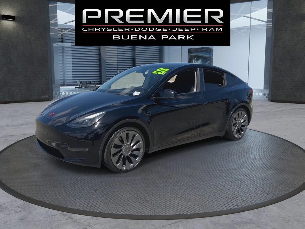 Used 2023 Black Tesla Performance image 4