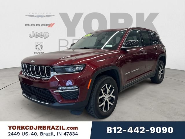 Used 2024 Red Jeep Limited image 1