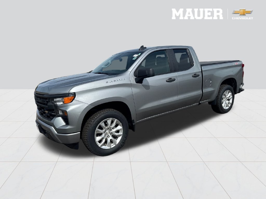 Certified 2023 Chevrolet Silverado 1500 Custom with VIN 1GCRDBEK6PZ259972 for sale in Inver Grove Heights, Minnesota