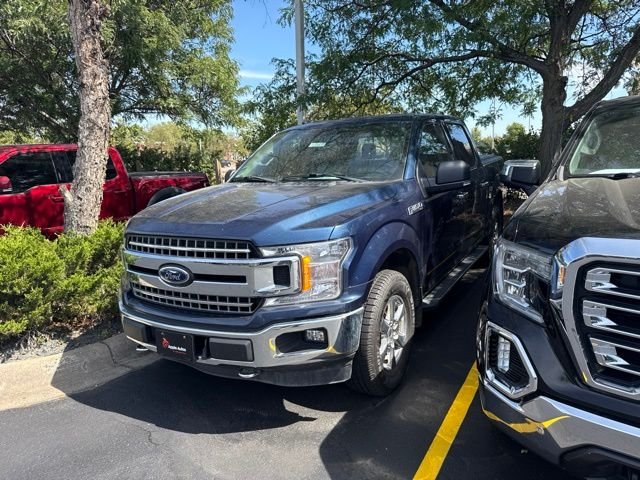 Used 2018 Blue Ford XLT image 1