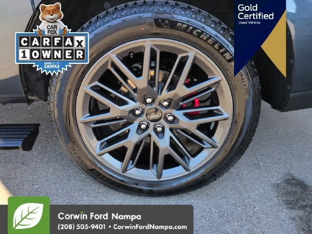 Certified Used 2025 Blue Metallic Ford  image 35
