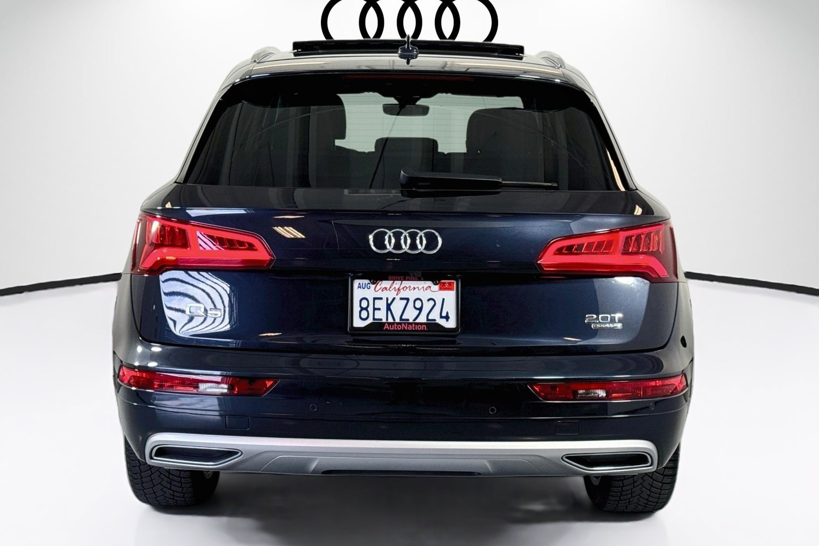 Used 2018 Moonlight Blue Metallic Audi Premium Plus image 6