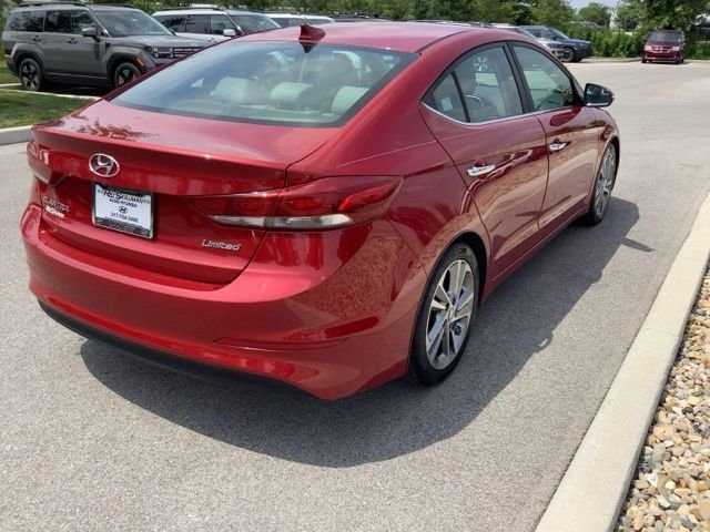 Used 2017 Scarlet Red Hyundai Limited image 5