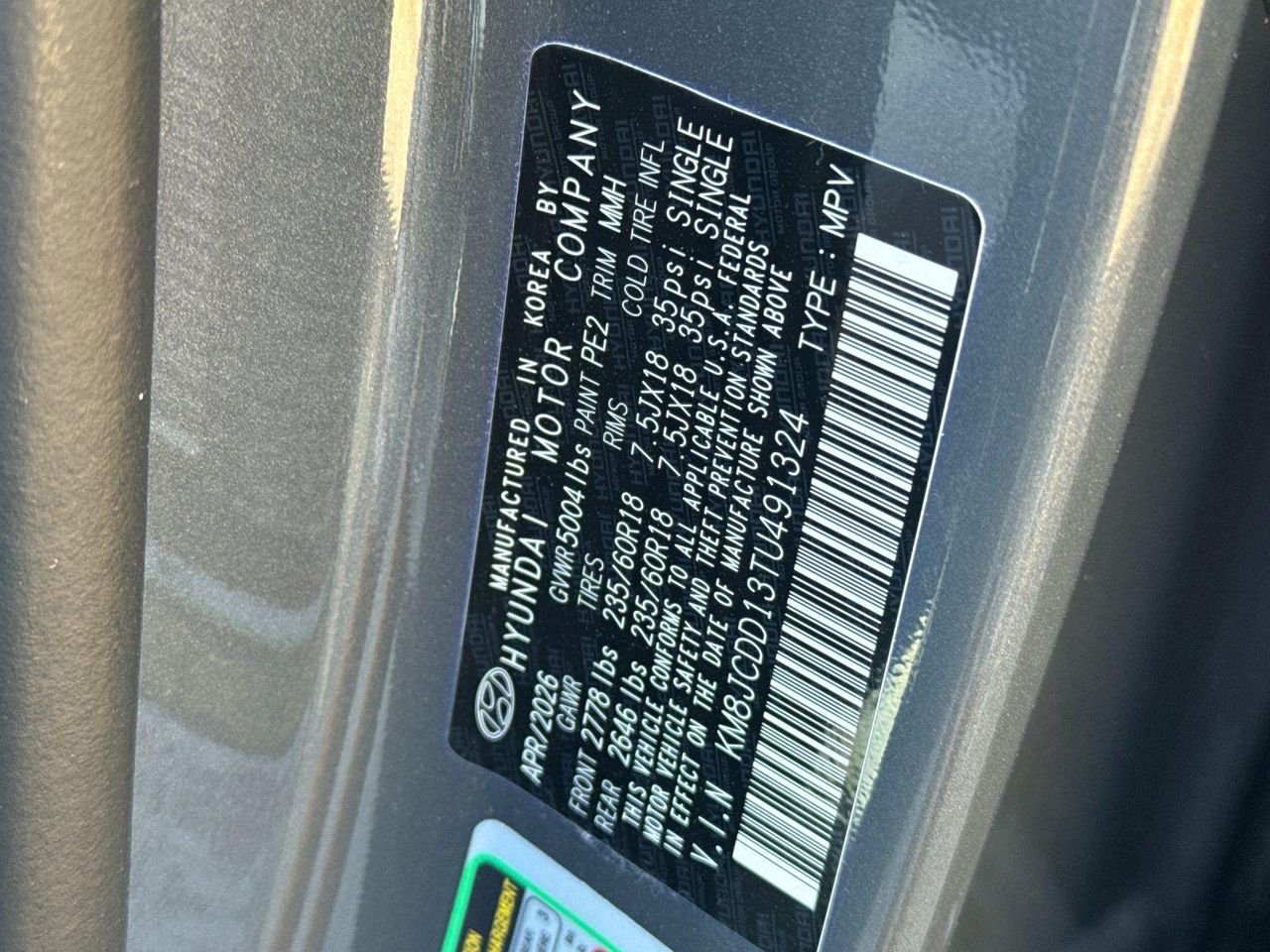 New 2026 Gray Hyundai SEL Convenience image 26