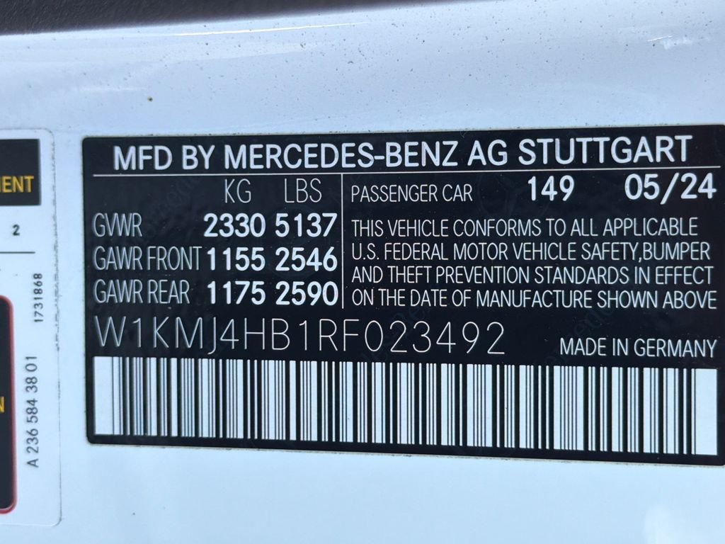 Certified Used 2024 Polar White Mercedes-Benz CLE 300 image 27