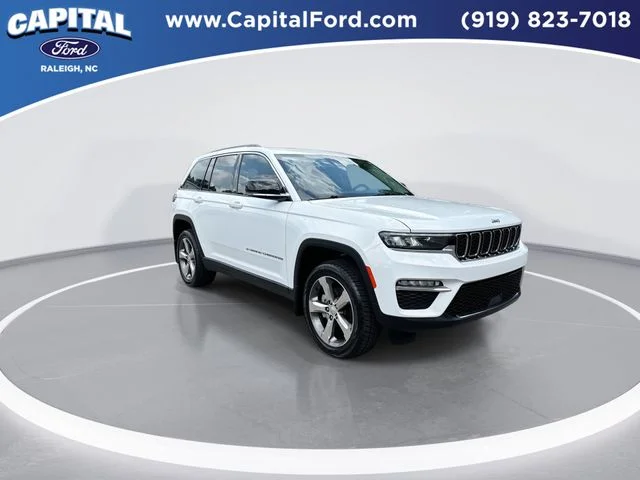 Used 2022 White Jeep Limited image 2