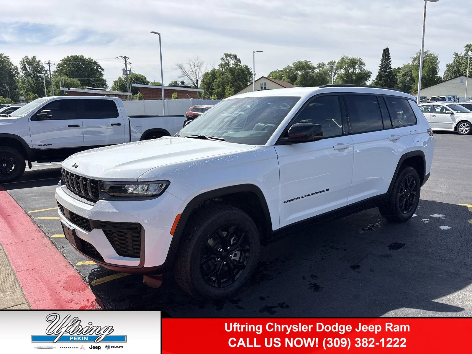 New 2026 Bright White Clearcoat Jeep Laredo Altitude image 1