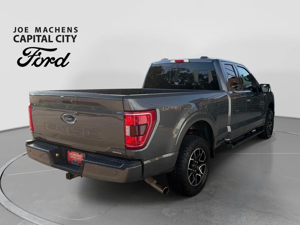 Used 2023 Carbonized Gray Metallic Ford XLT image 5