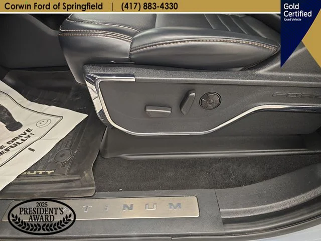 Certified Used 2024 Glacier Gray Metallic Ford Platinum image 42
