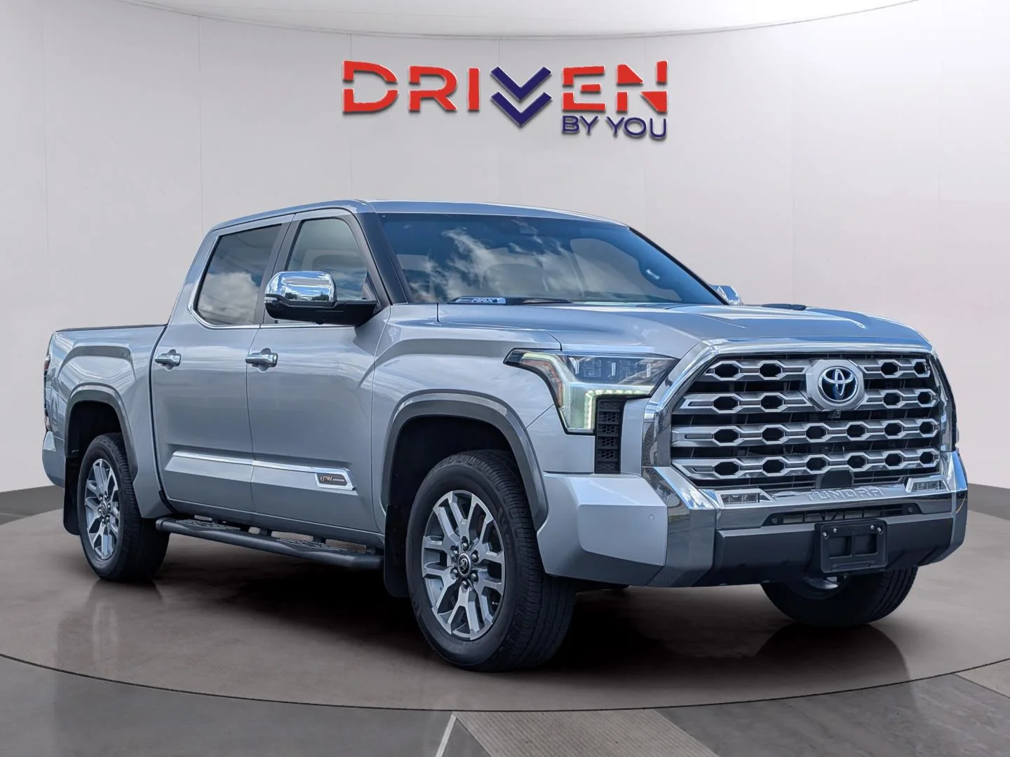 Used 2024 Celestial Silver Metallic Toyota 1794 Edition Hybrid image 7