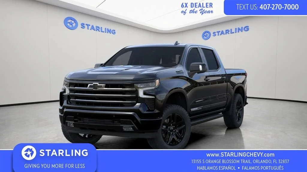 New 2026 Black Chevrolet High Country image 1