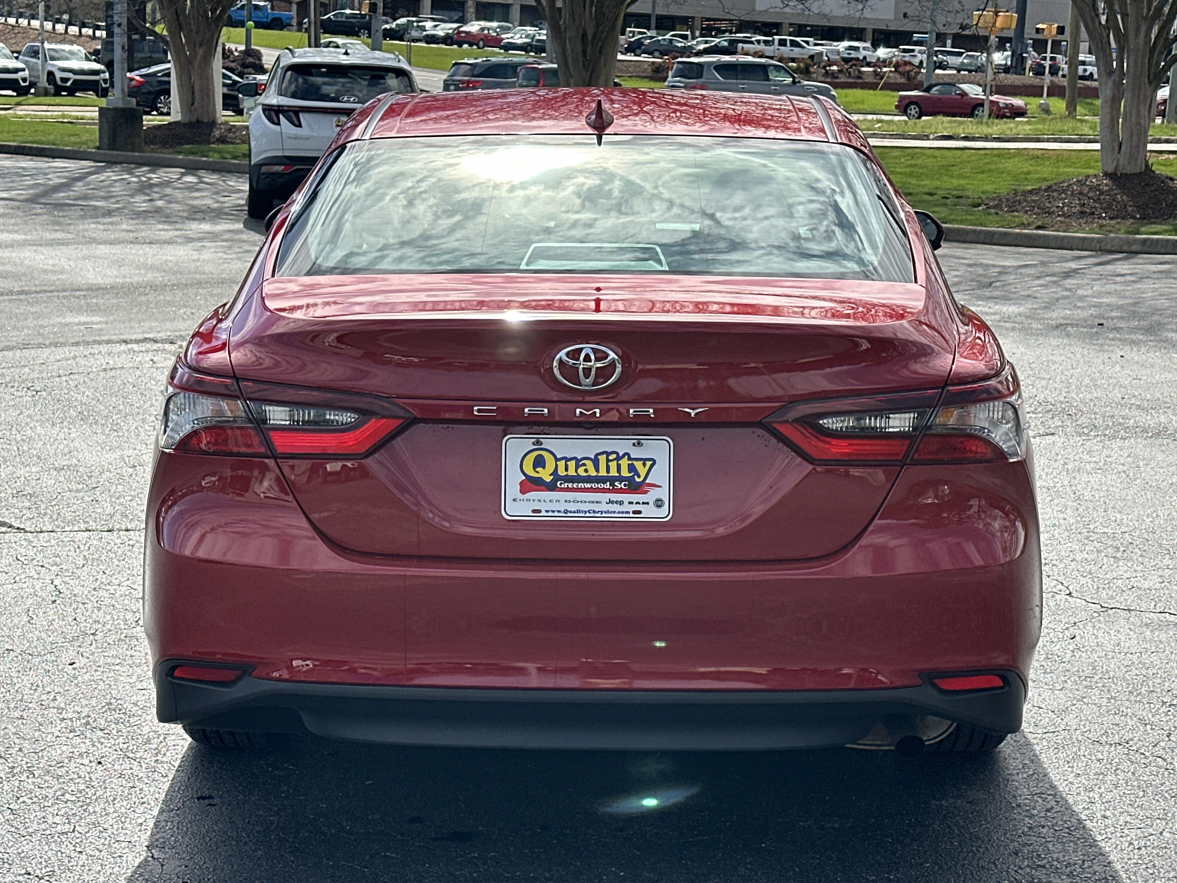 Used 2024 Red Toyota LE image 7