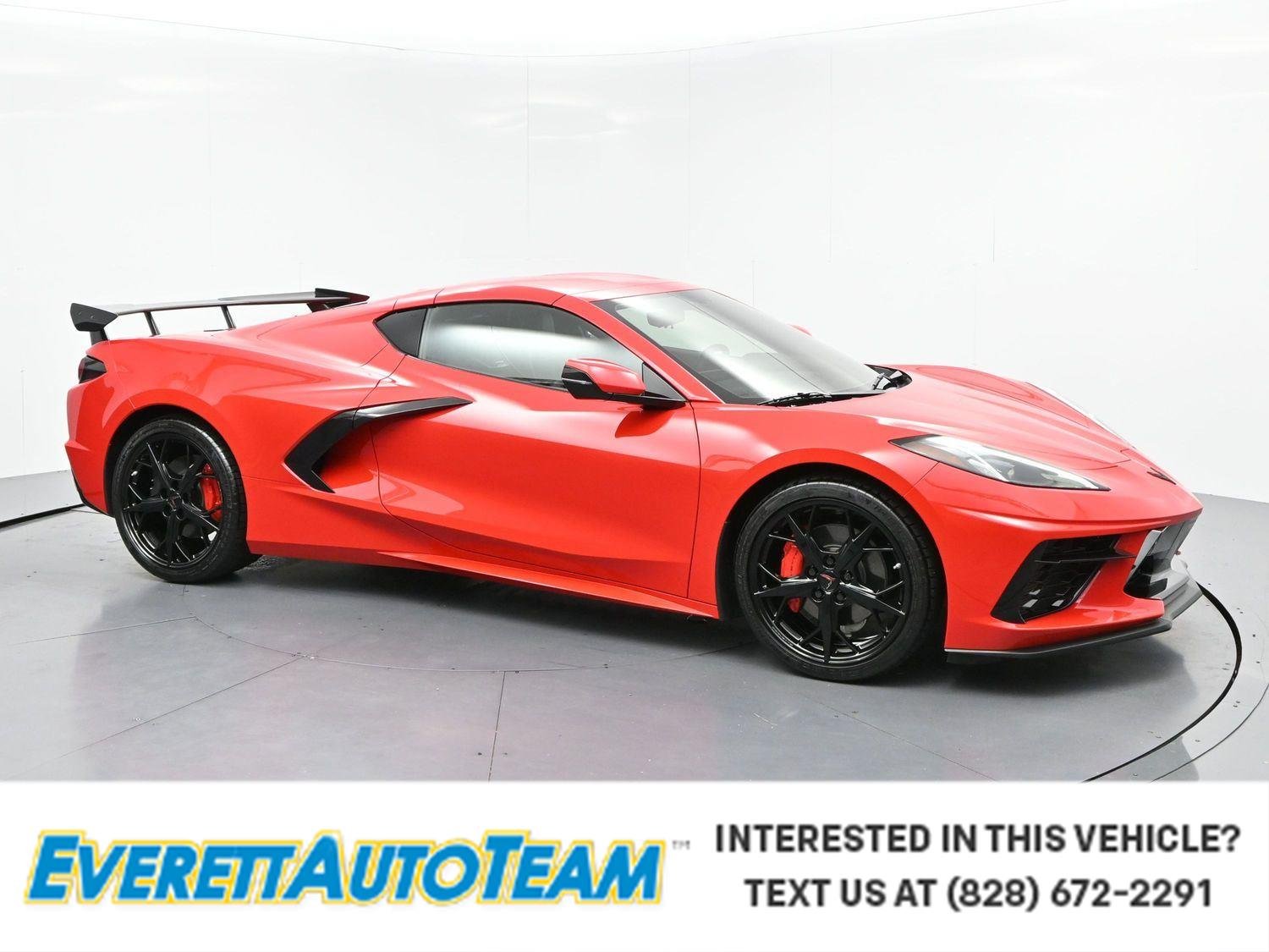 Torch Red 2022 Chevrolet Corvette Coupe Rear-Wheel Drive 8-Speed Dual Clutch