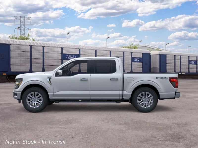 New 2026 Iconic Silver Metallic Ford XLT image 3
