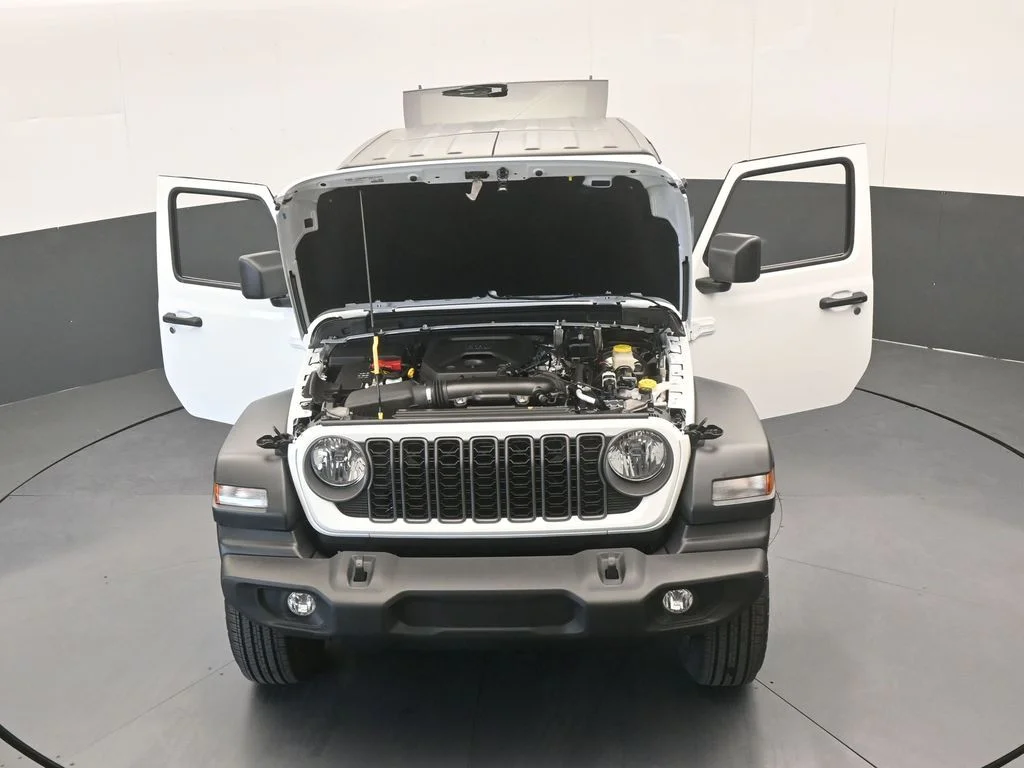 New 2026 Bright White Clear-Coat Exterior Paint Jeep Sport image 59