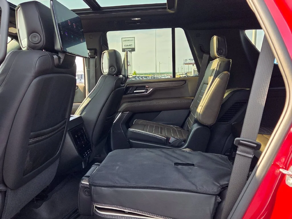Used 2026 Volcanic Red Tintcoat GMC Denali Ultimate image 6