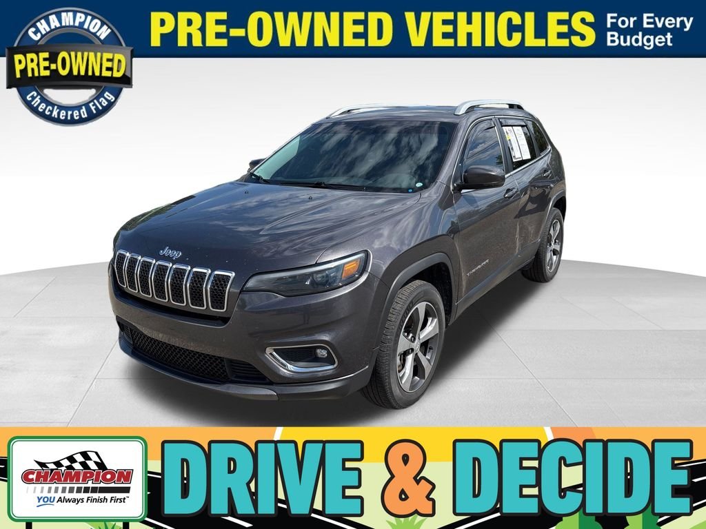 Used 2019 Gray Jeep Limited image 1