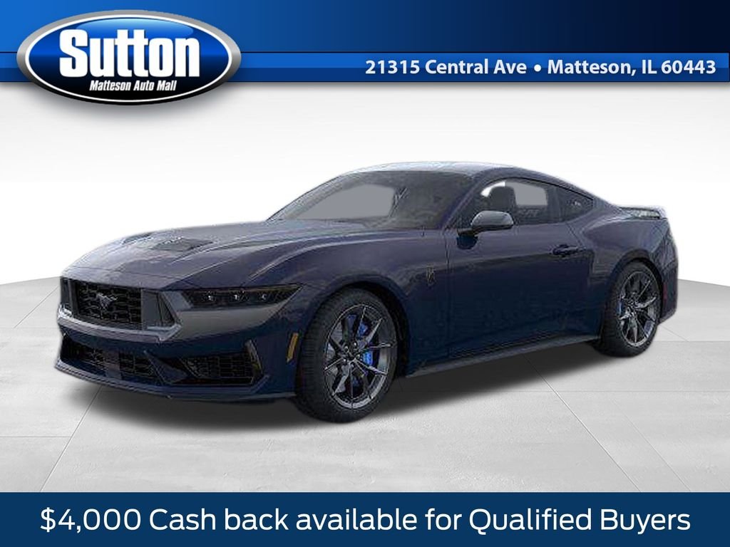 New 2025 Blue Ember Metallic Ford Dark Horse™ Premium image 1