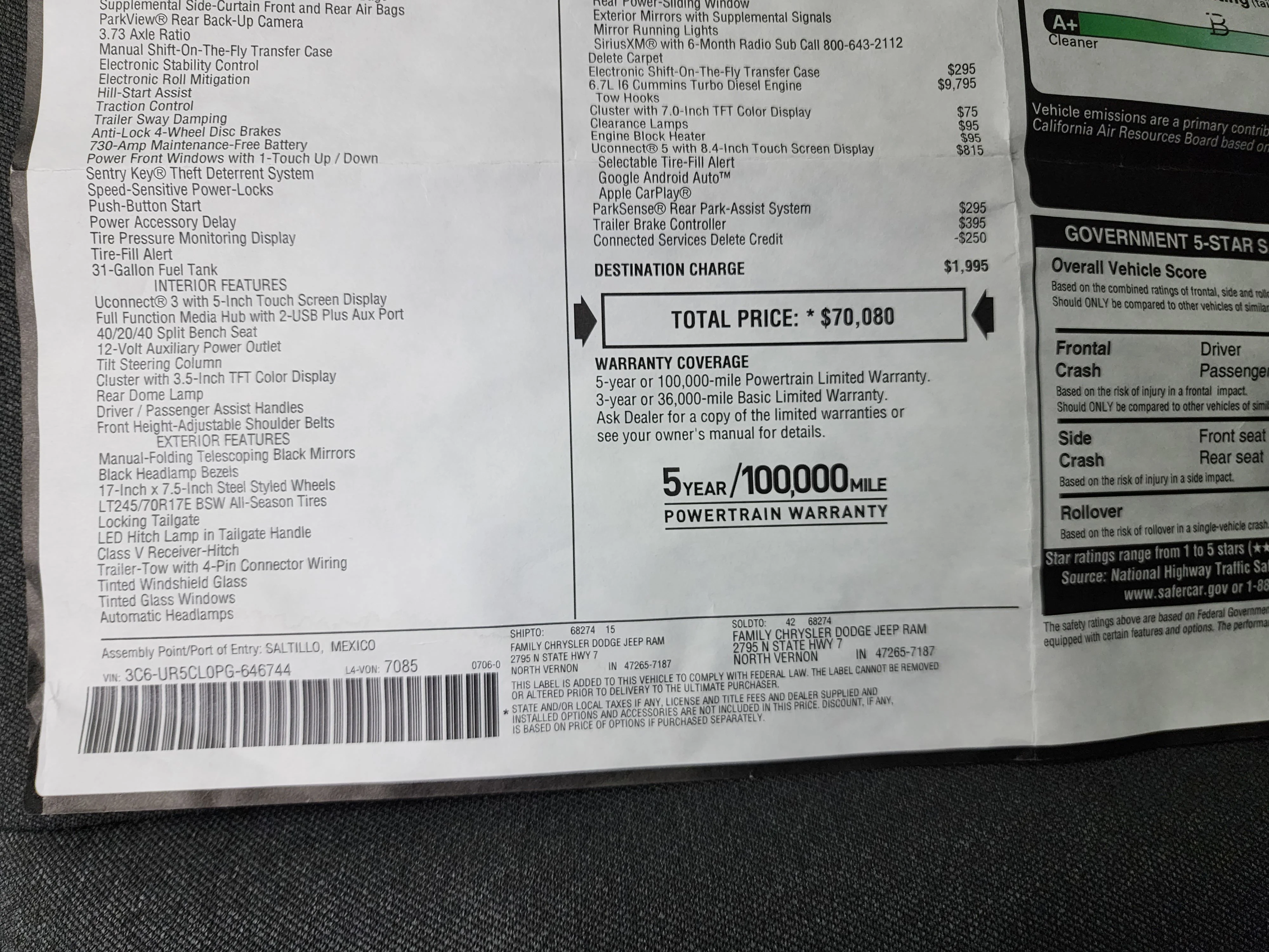 2023 RAM Ram 2500 Pickup Tradesman - Photo 50