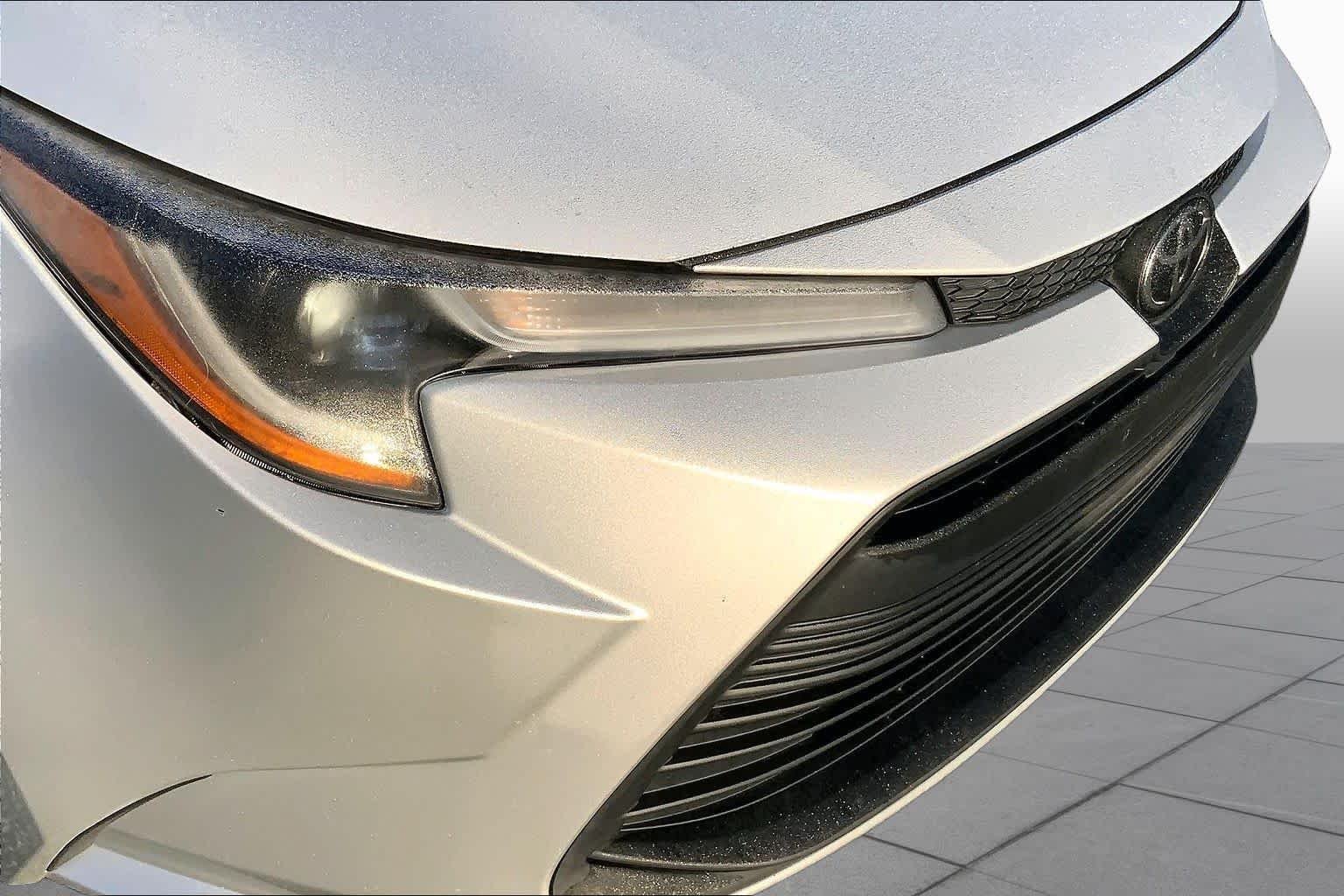 Used 2024 Classic Silver Metallic Toyota LE image 28