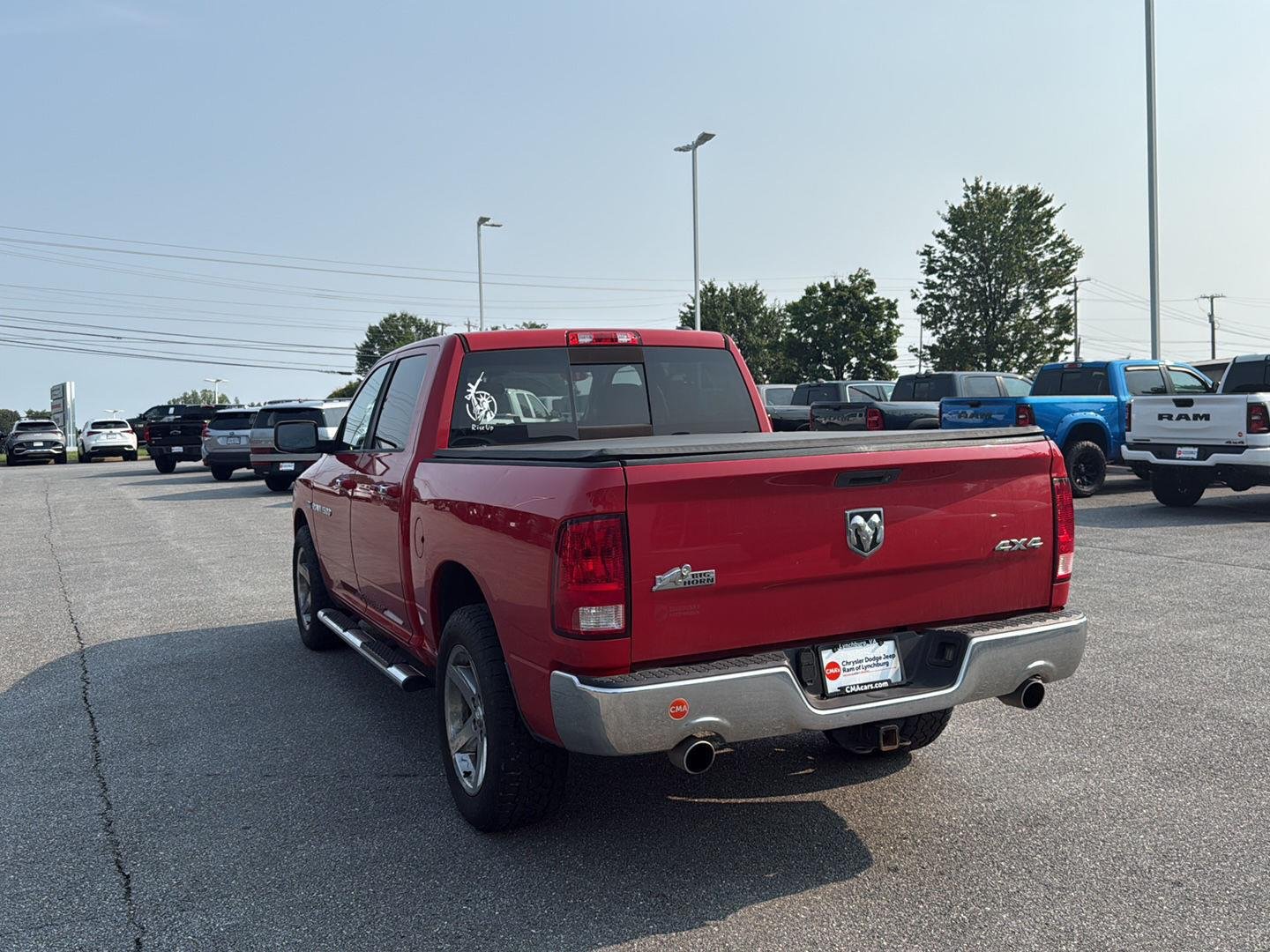 Used 2011 Flame Red Ram Big Horn image 3