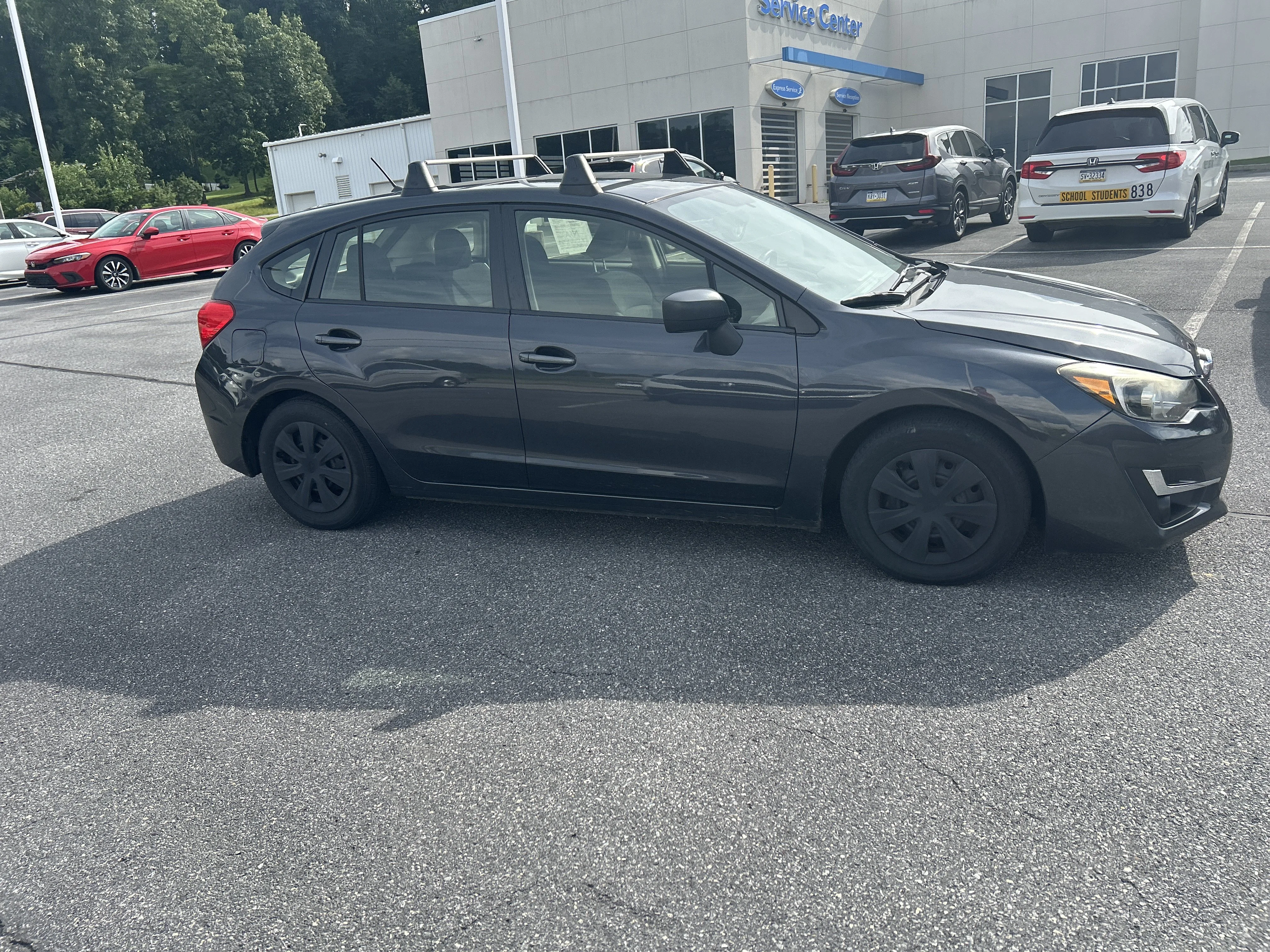 Used 2015 Dark Gray Metallic Subaru 2.0i image 2