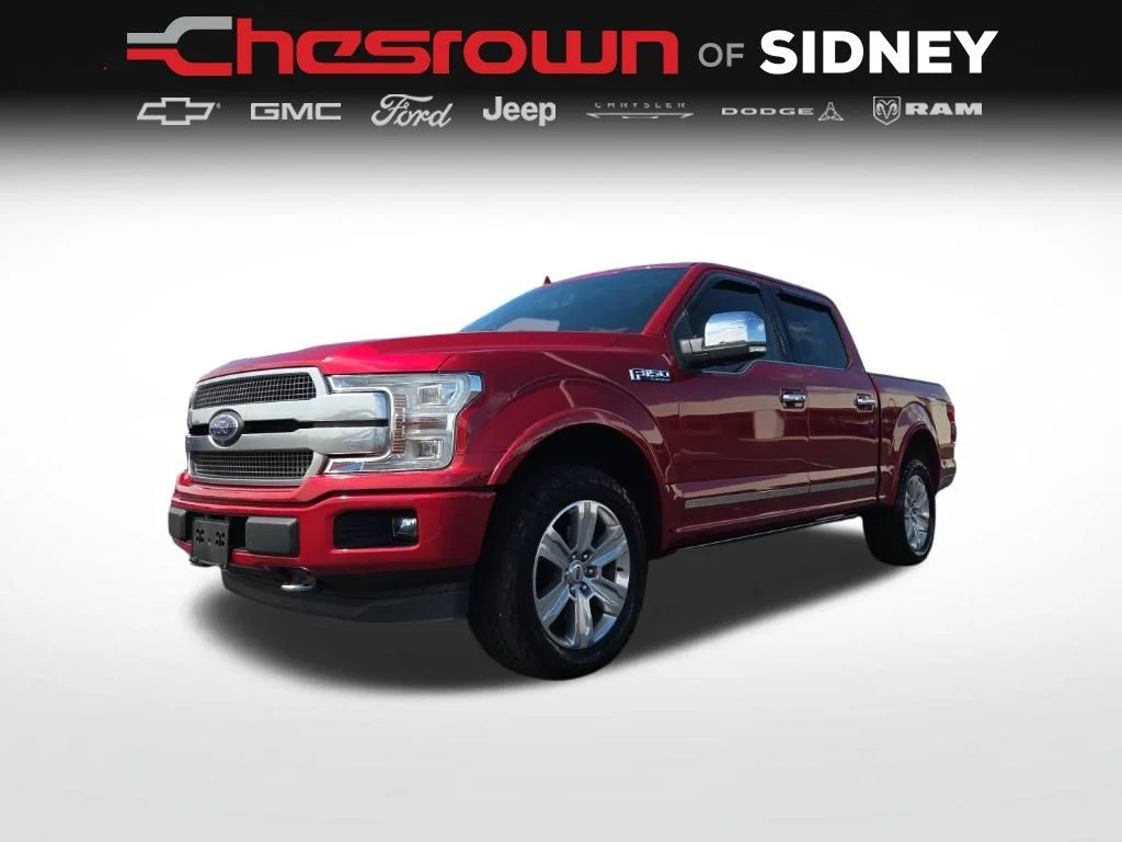 Used 2020 Red Ford Platinum image 9