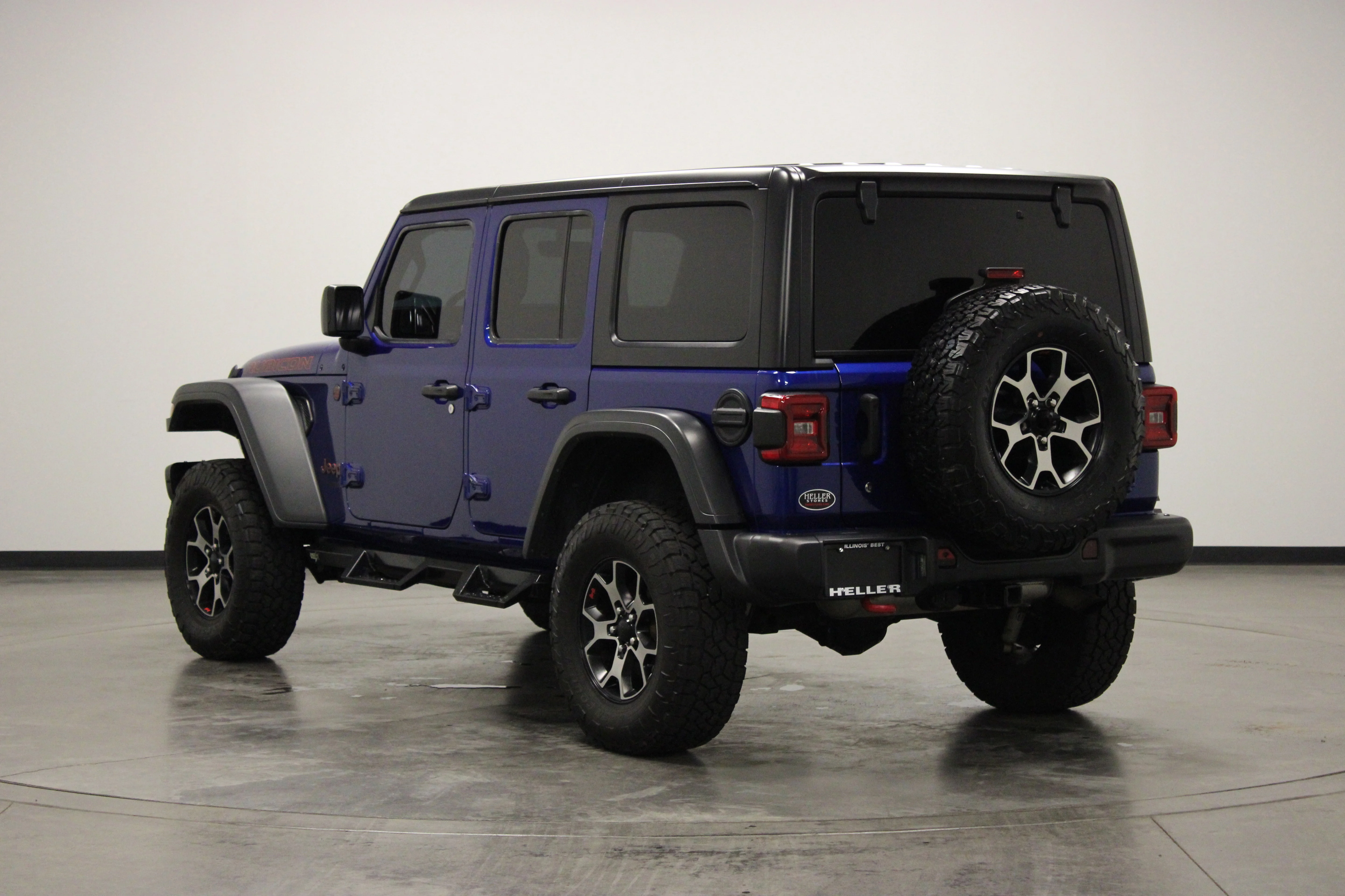 Used 2018 Ocean Blue Metallic Clearcoat Jeep Rubicon image 6