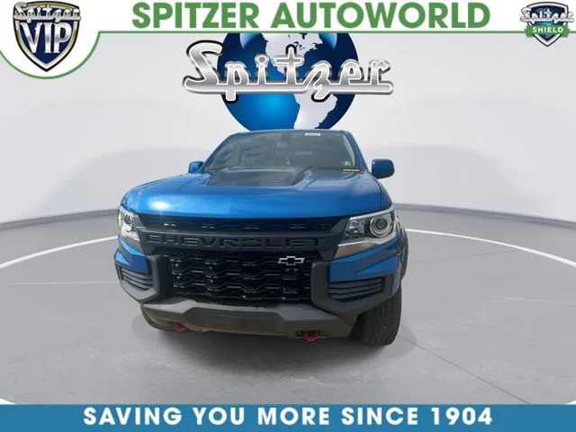 Used 2021 Blue Chevrolet ZR2 image 3