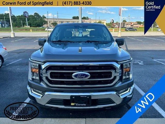 Used 2022 Carbonized Gray Metallic Ford XLT image 2