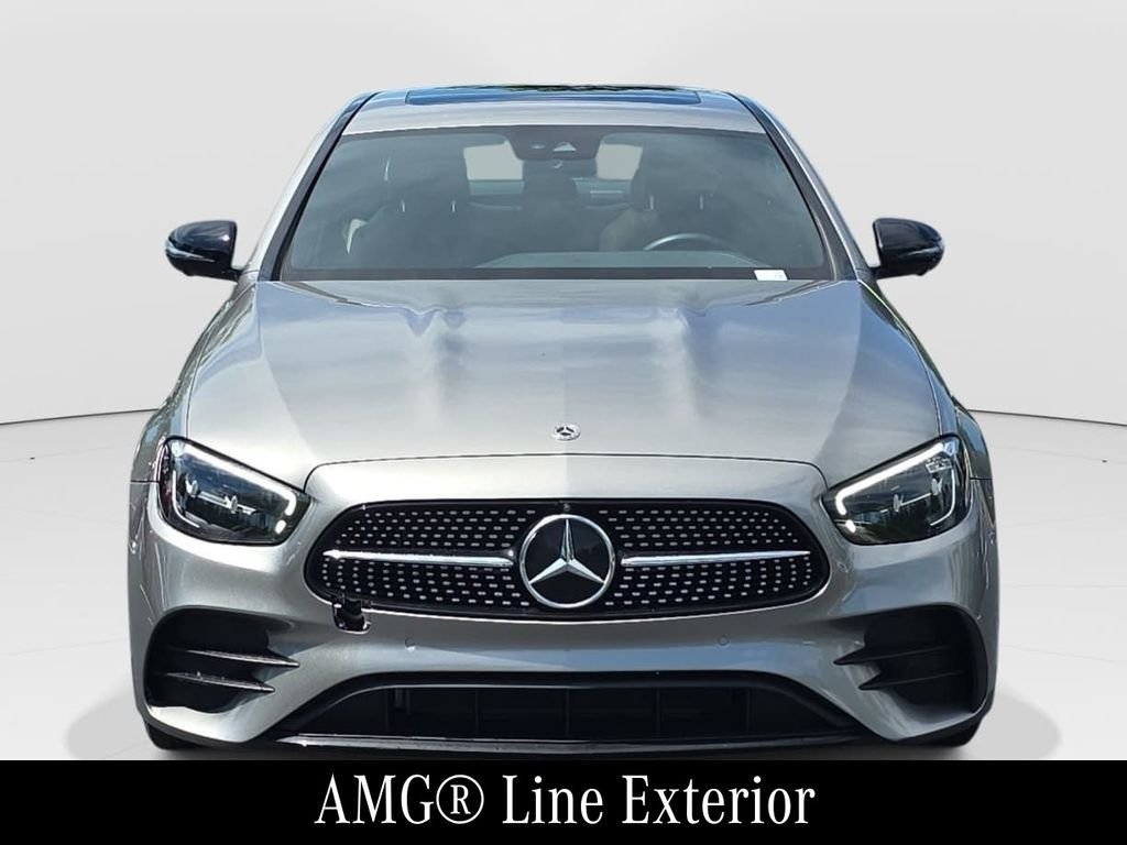 Certified Used 2023 Silver Mercedes-Benz E 350 image 2