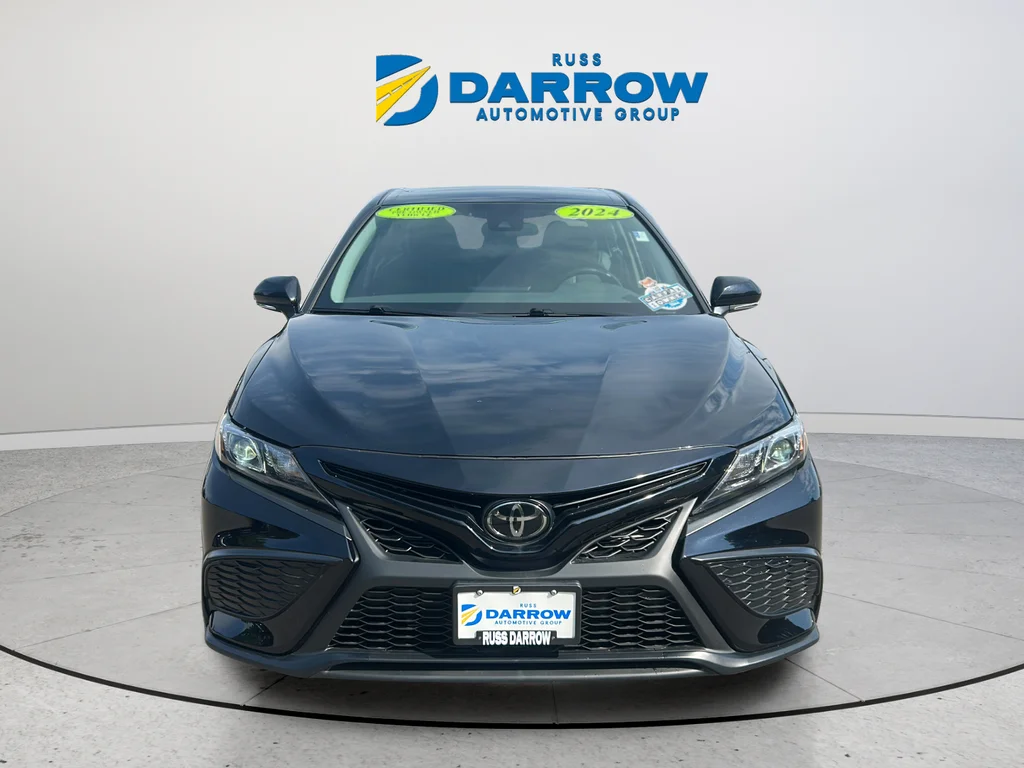 Certified Used 2024 Black Toyota SE image 8