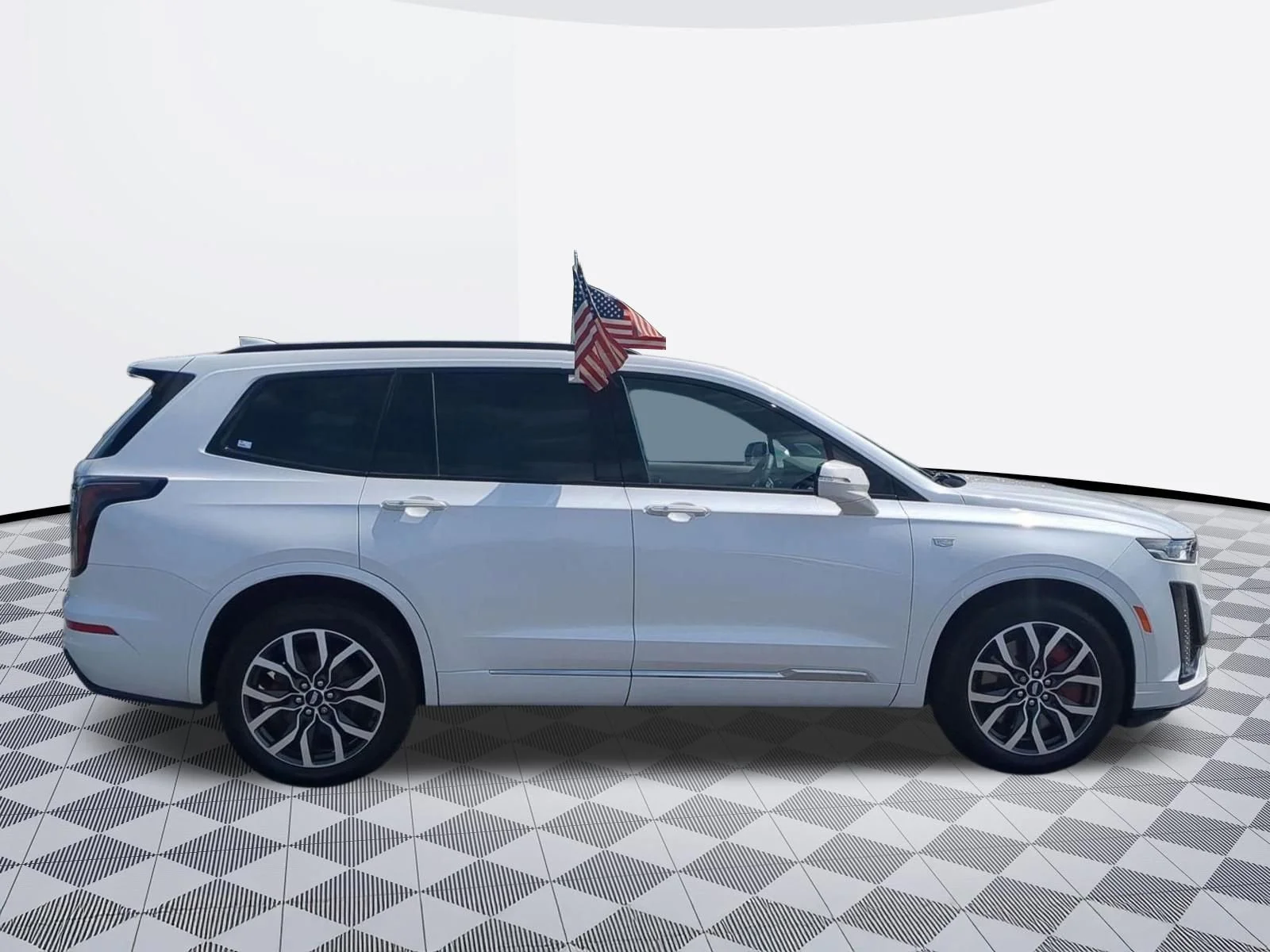 Used 2024 Crystal White Tricoat Cadillac AWD Sport image 8
