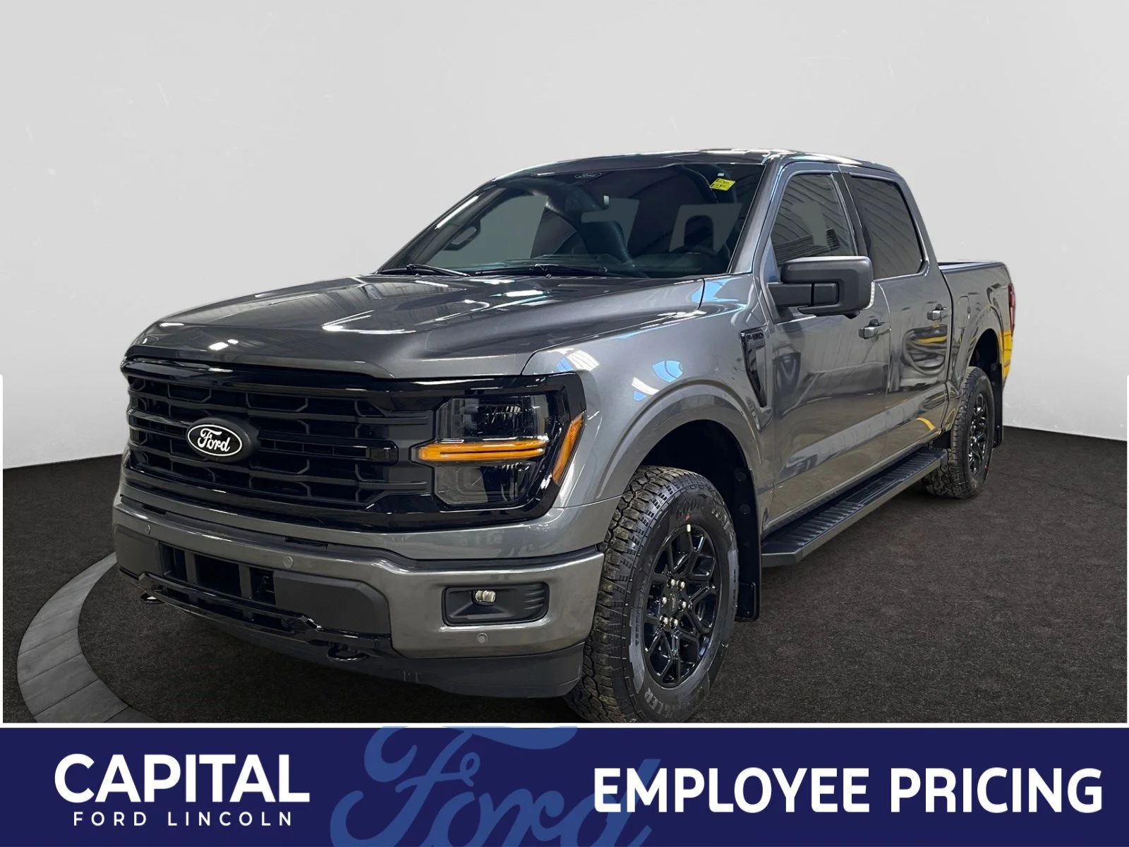 New 2026 CARBONIZED GREY METALLIC Ford XLT image 1