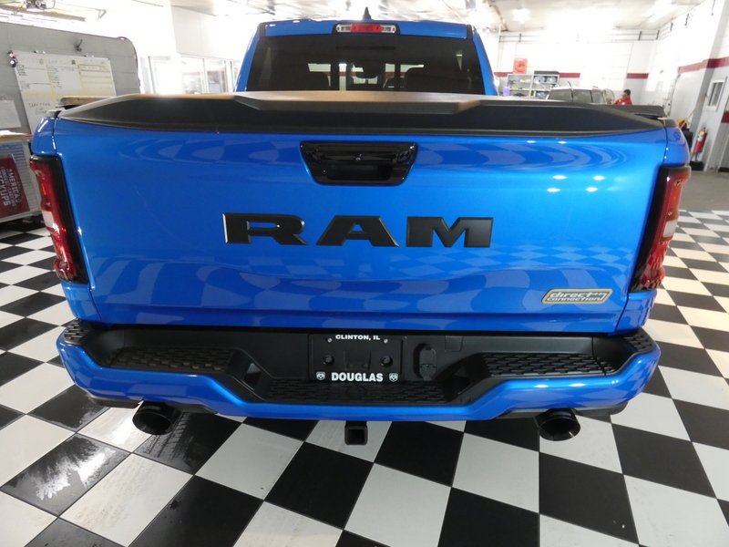 New 2026 Hydro Blue Pearl-Coat Exterior Paint RAM Supercharged DC650 Crew Cab 5