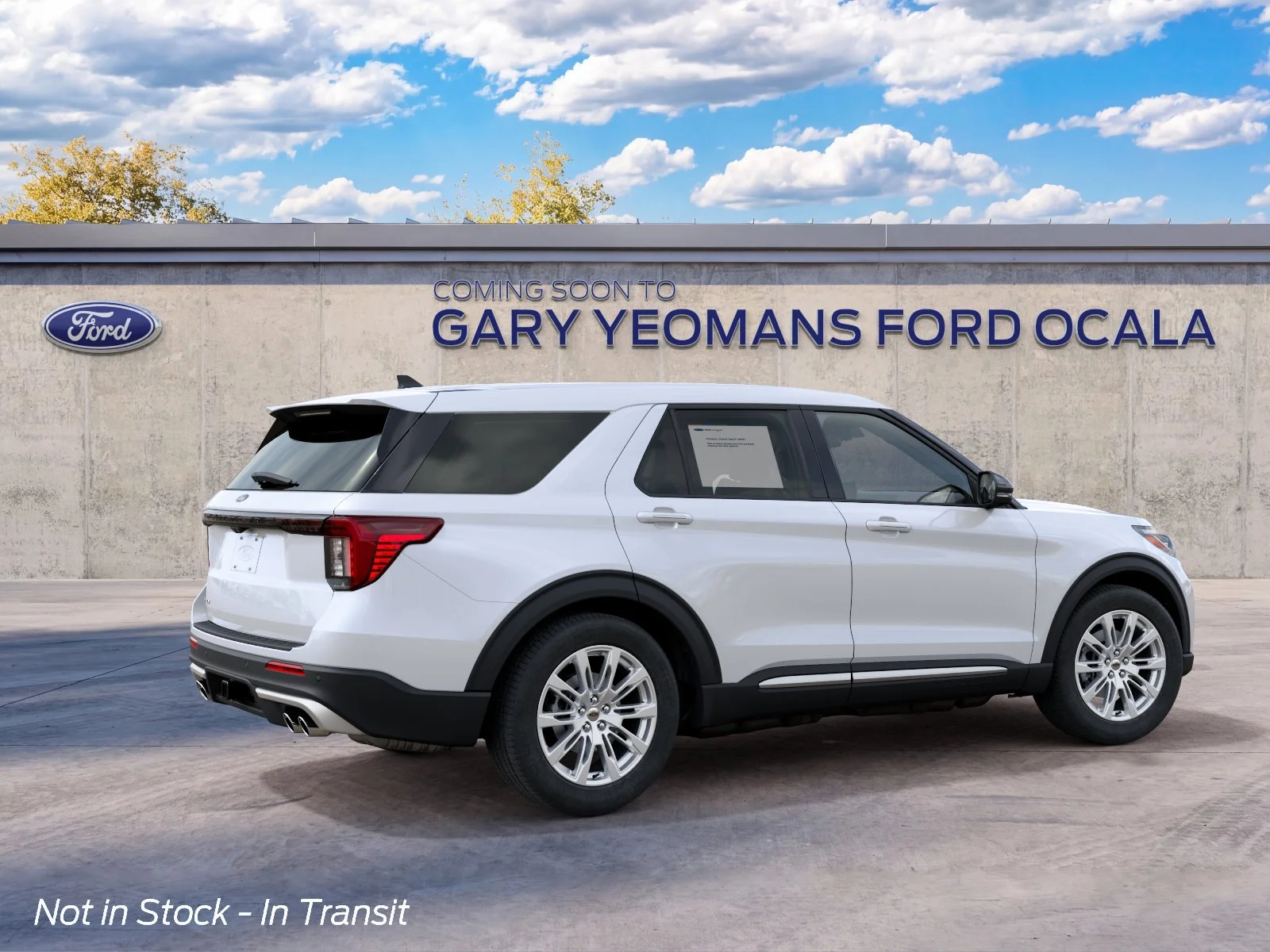 New 2027 Star White Metallic Tri-Coat Ford Platinum™ image 6