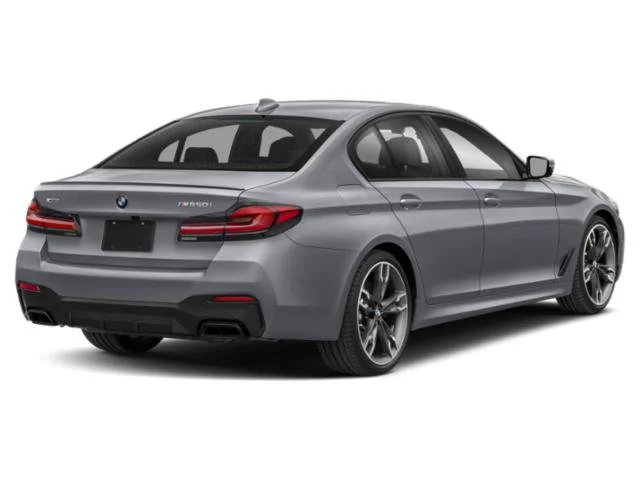 Used 2021 Bernina Grey Amber Effect Metallic BMW M550i xDrive image 5