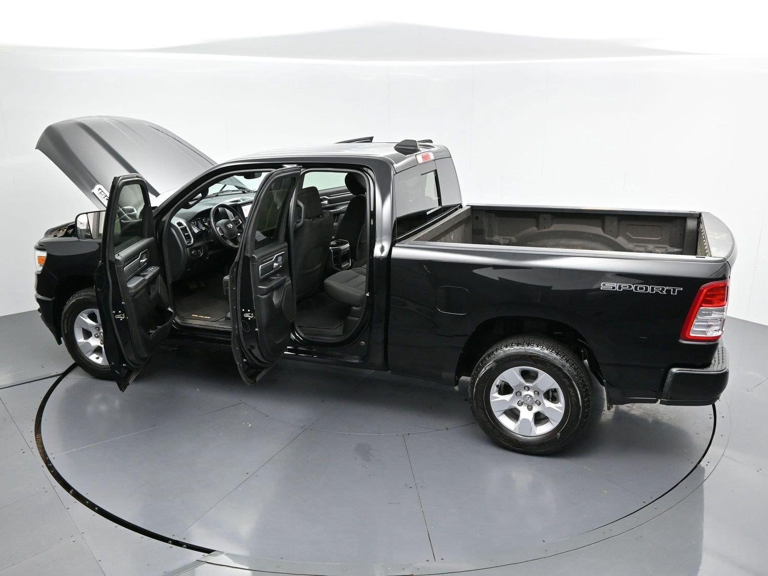 Used 2023 Diamond Black Crystal Pearlcoat Ram Big Horn image 39