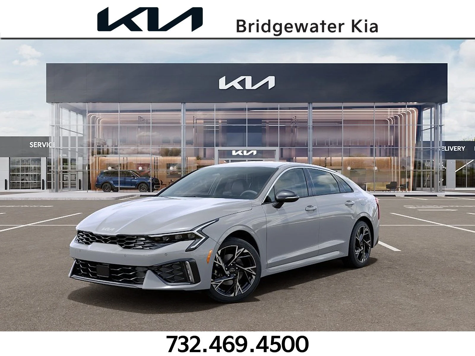 New 2026 Wolf Gray Kia GT-Line AWD image 1