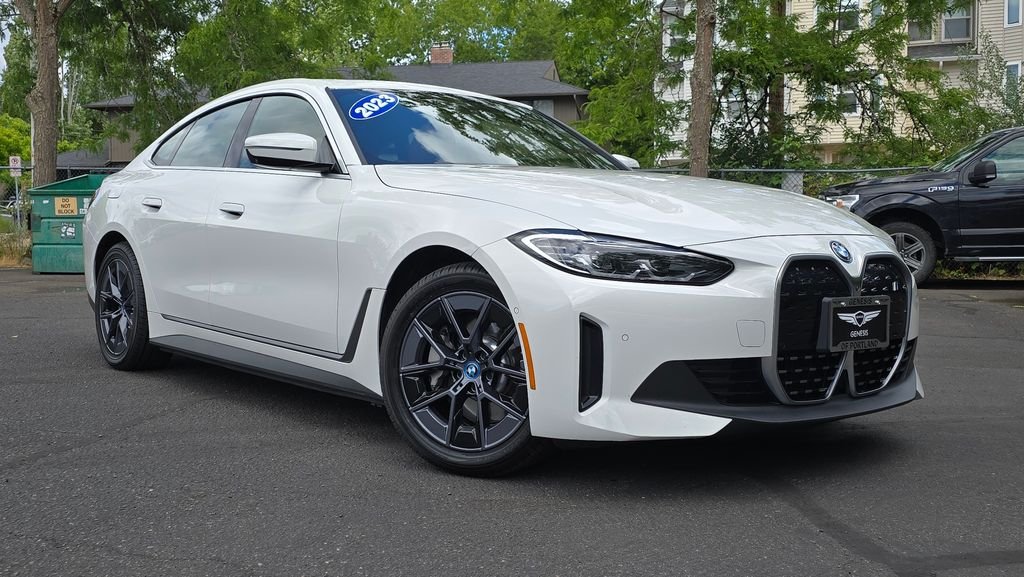 Used 2023 BMW i4 40 with VIN WBY73AW00PFR44244 for sale in Portland, OR