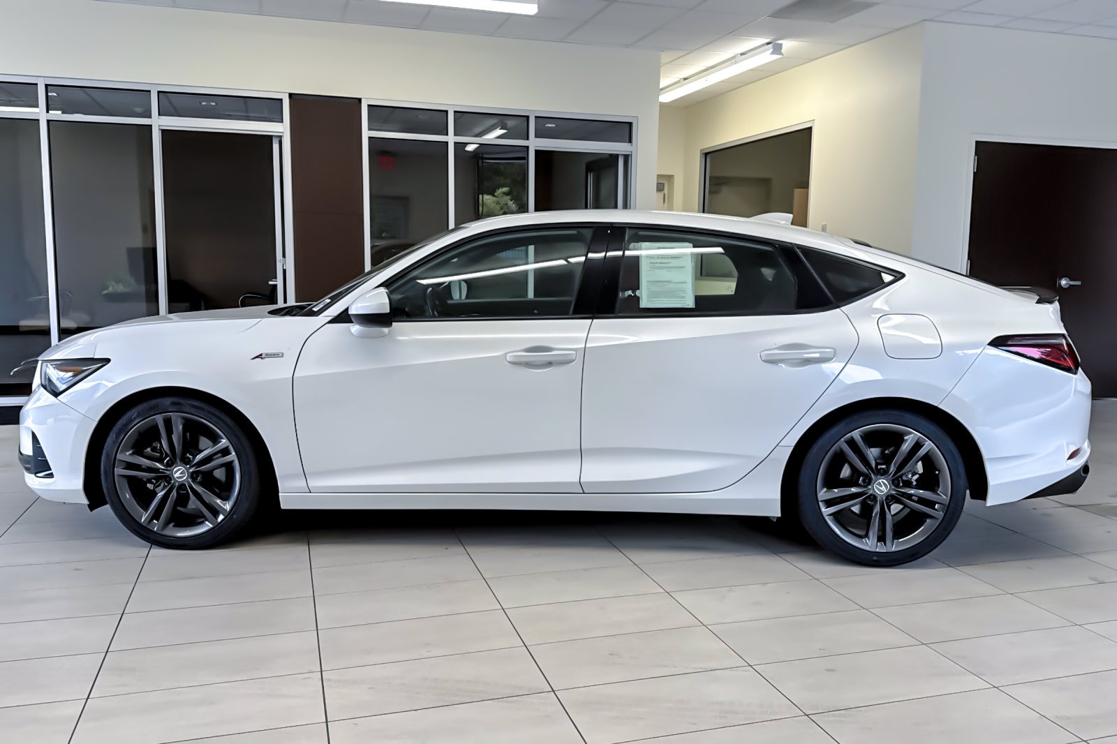 Used 2023 Platinum White Pearl Acura w/A-Spec Package image 7